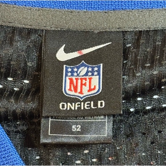 Nike New York Giants Saquon Barkley #26 Black On‎ Field Football Jersey Men's 52 - Picture 6 of 11